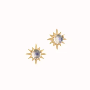 Boucle d'oreille Sun Moonstone (Unité)
