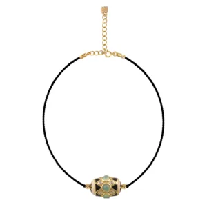 Choker Orisha Havana fil noir