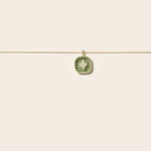 Collier PIERROT AVENTURINE QUARTZ